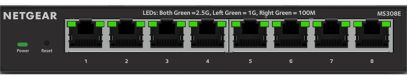 NETGEAR MS308E Front
